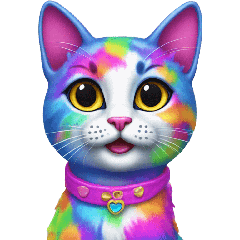 lisa frank cat emoji