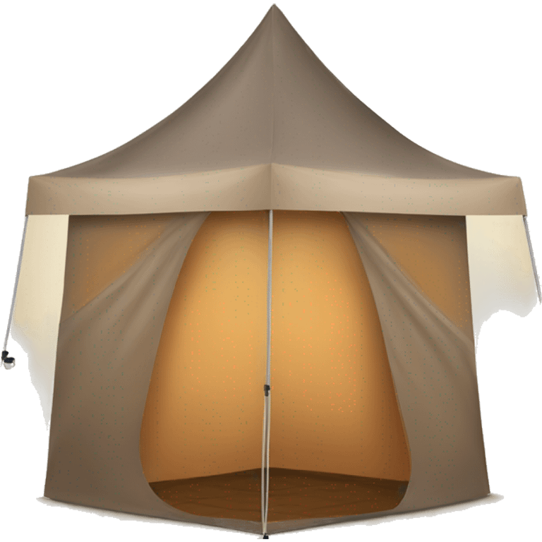 Spray tan tent  emoji