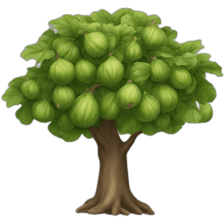 Fig tree emoji