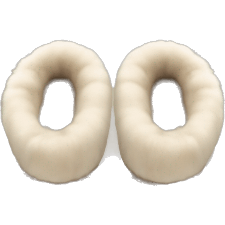 Ugg slippers with fur emoji