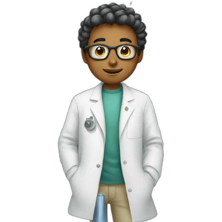 scientist in a lab emoji