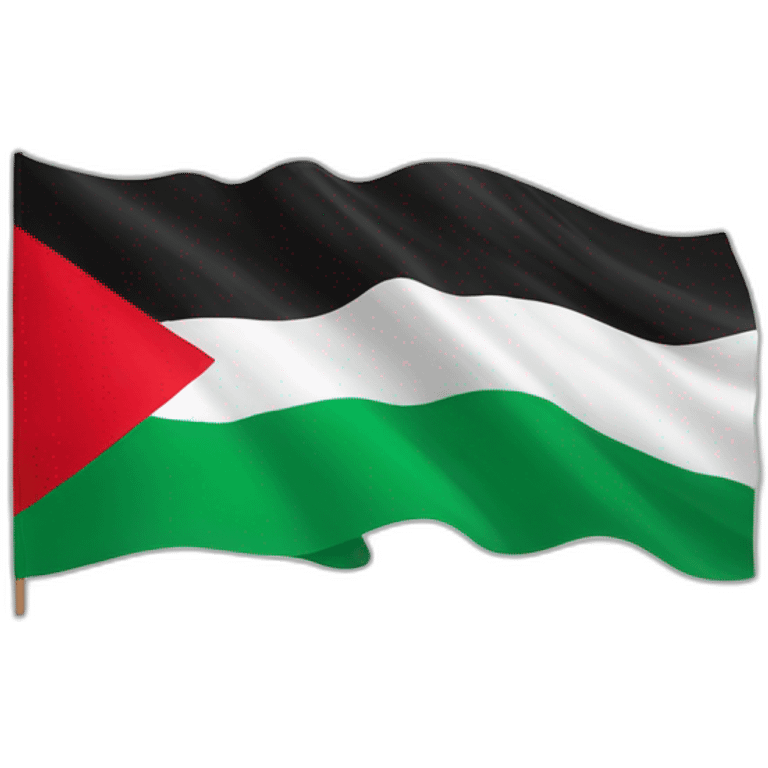 Free Palestine flag emoji