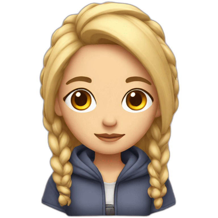 Cozy-gamer-girl emoji