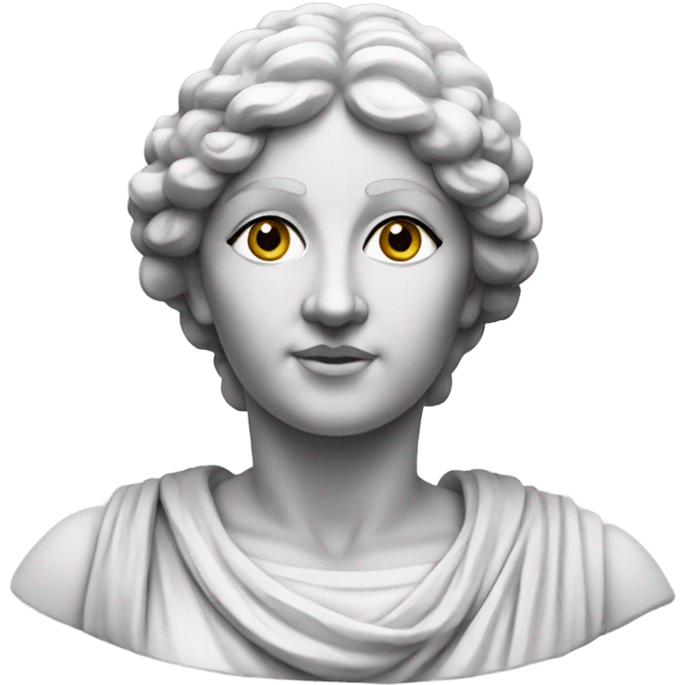 Greek statue woman emoji