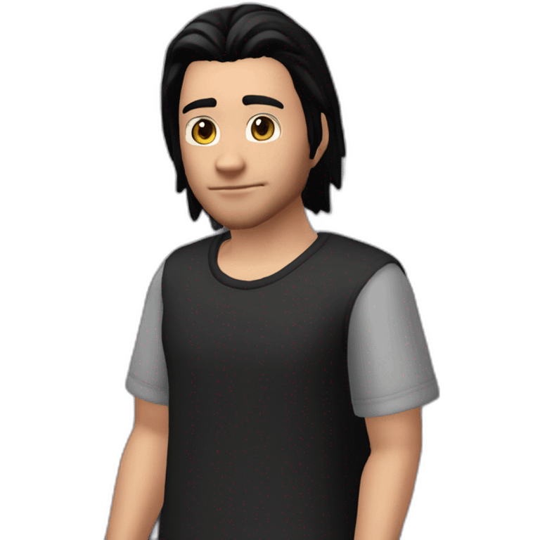 Sims+4+Anime+Mortimer+Goth-Man-dark-hair-black-tshirt+perfectly-centered emoji