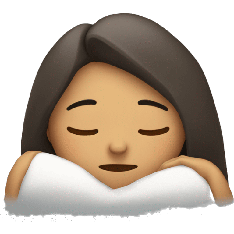 mujer durmiendo emoji