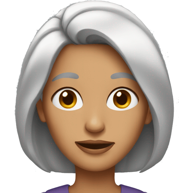 middle age woman emoji