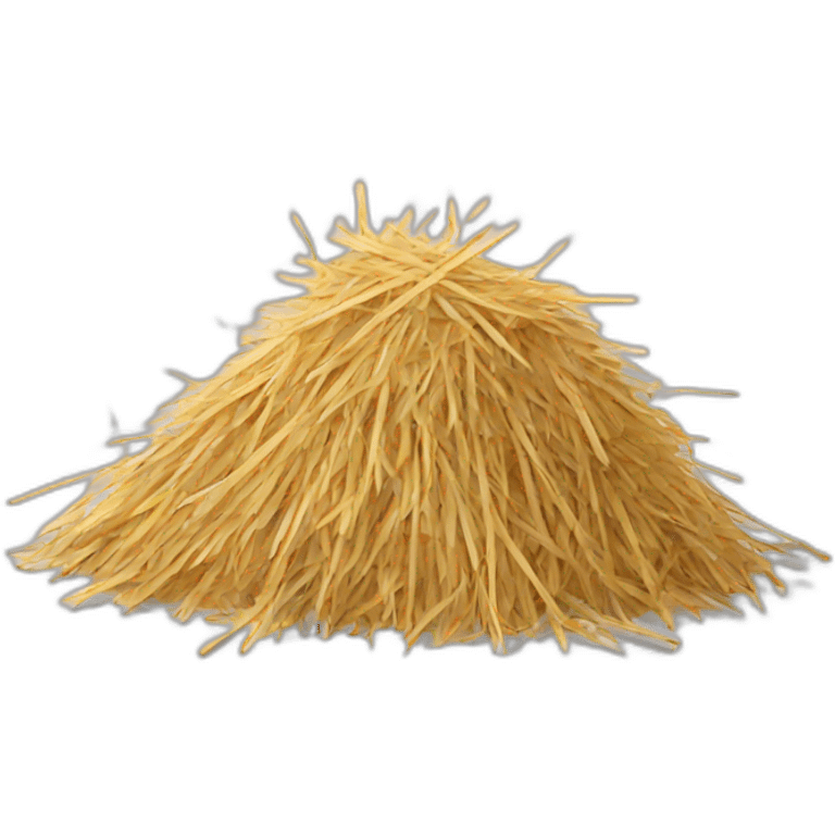 pile of straw emoji