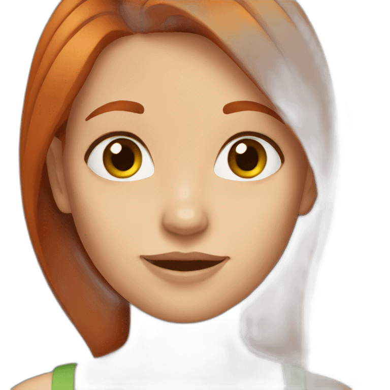 redhead girl emoji