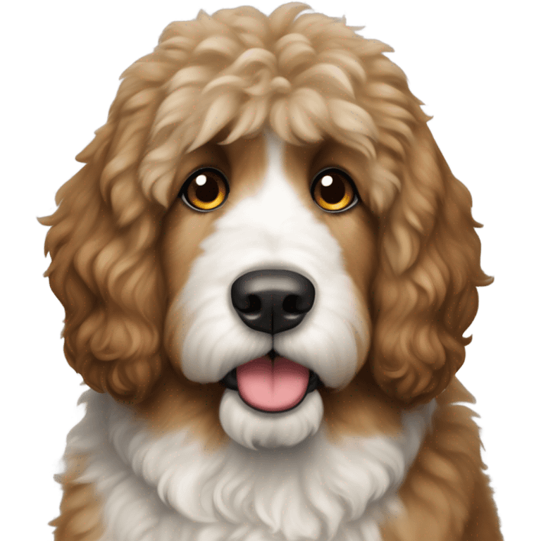 St berdoodle dog emoji