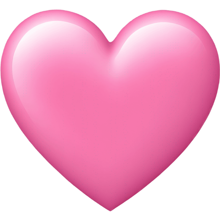 Pink heart emoji