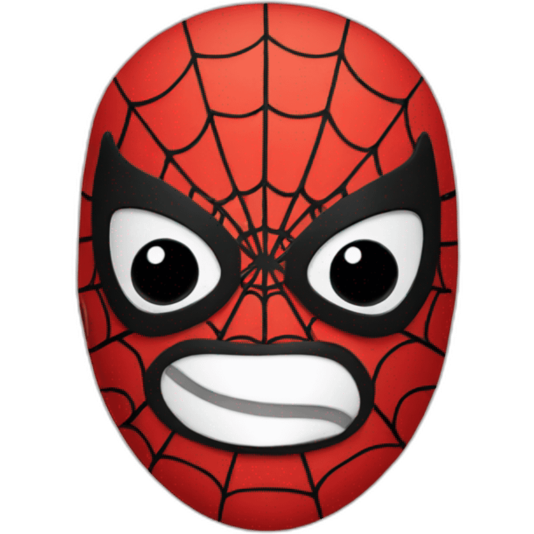 baby spiderman mask emoji