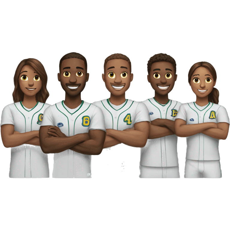 group of teammates emoji