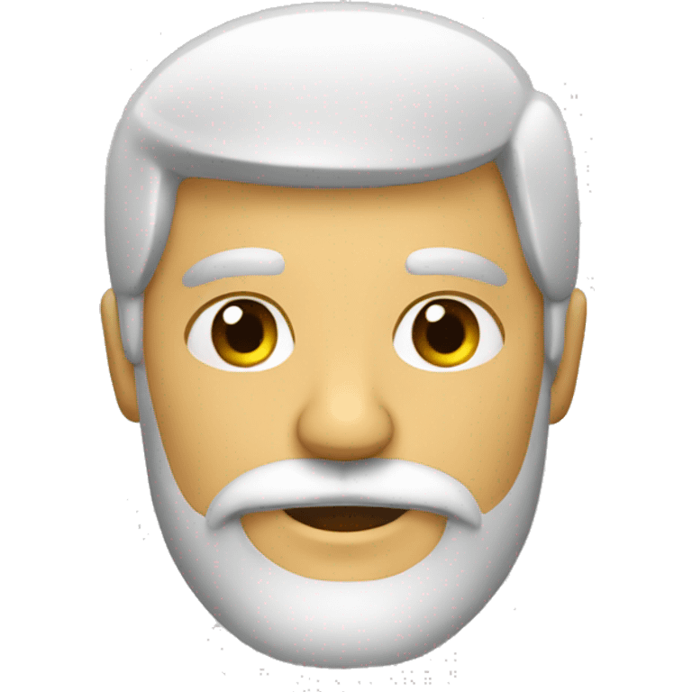 hombre con barba emoji