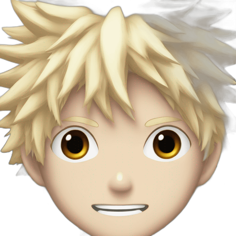 Bakugo my hero academia manga emoji