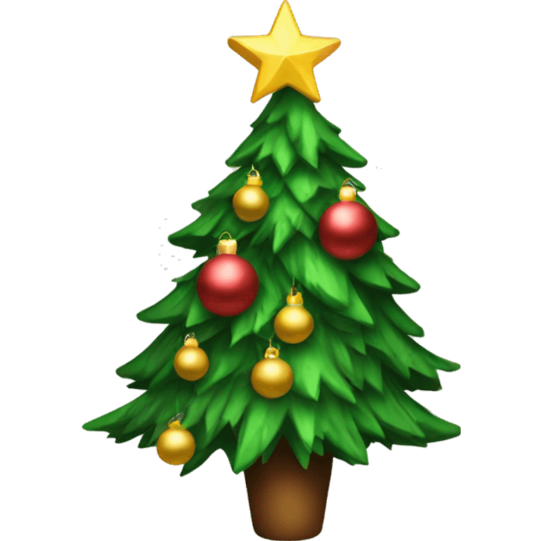 aesthetic christmas tree emoji