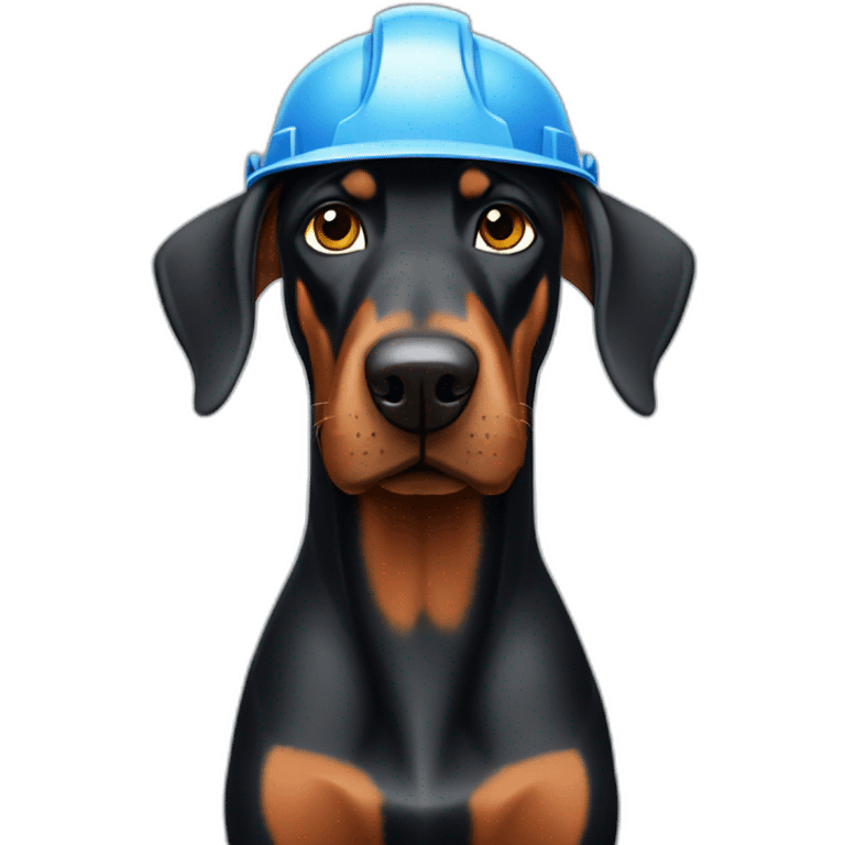 doberman-builder emoji