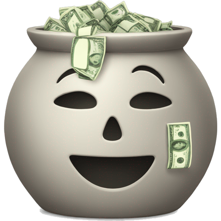 pot with money






 emoji