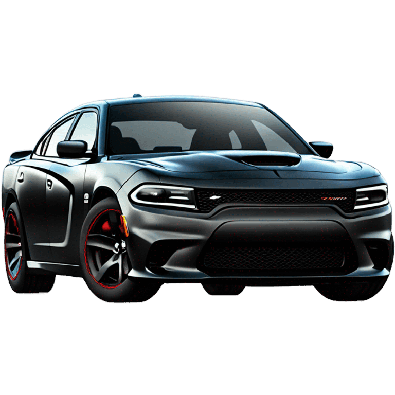 Dodge Charger hellcat emoji