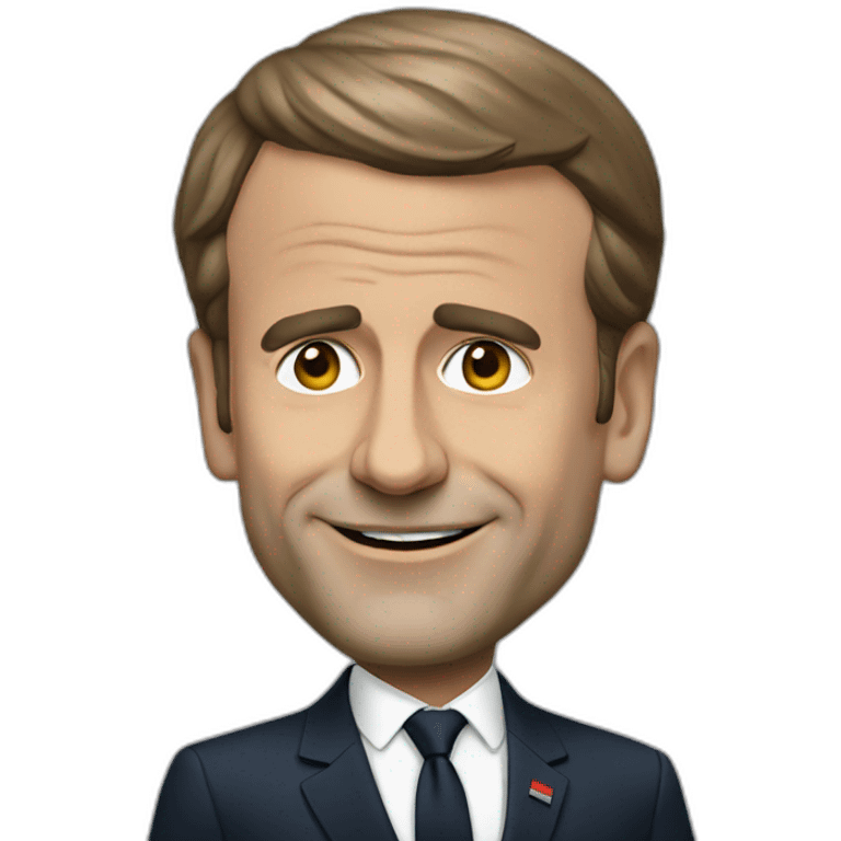 president macron emoji