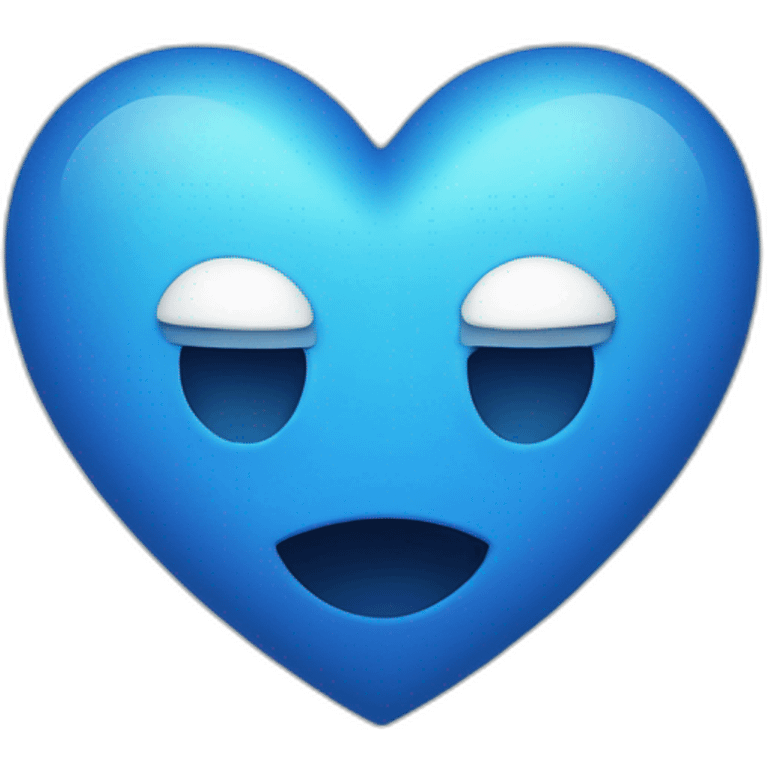 Blue Heart emoji