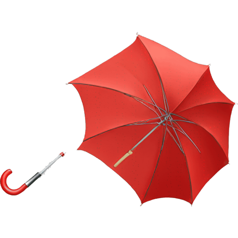 Red umbrella  emoji