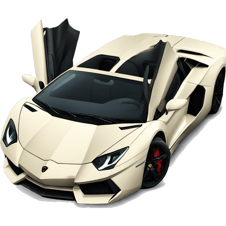 lamborghini aventador emoji