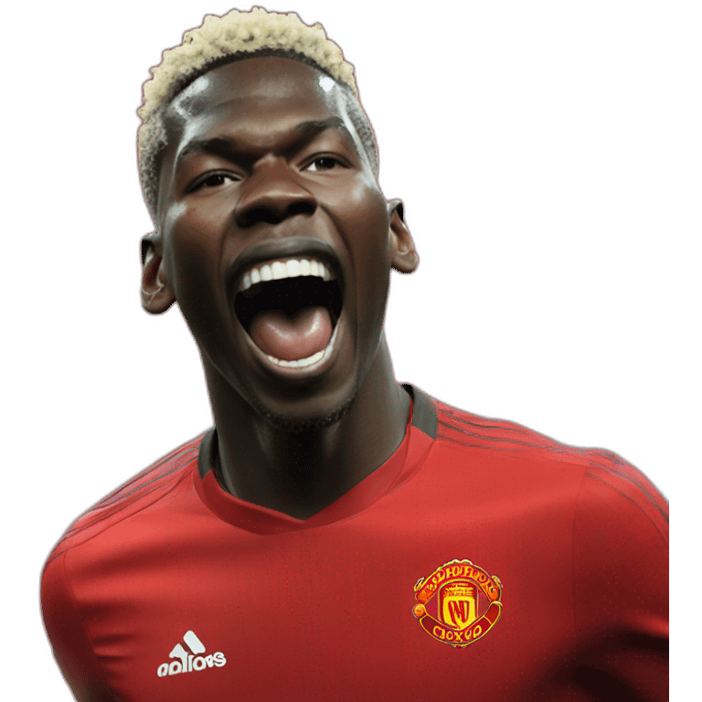 Pogba célébration emoji