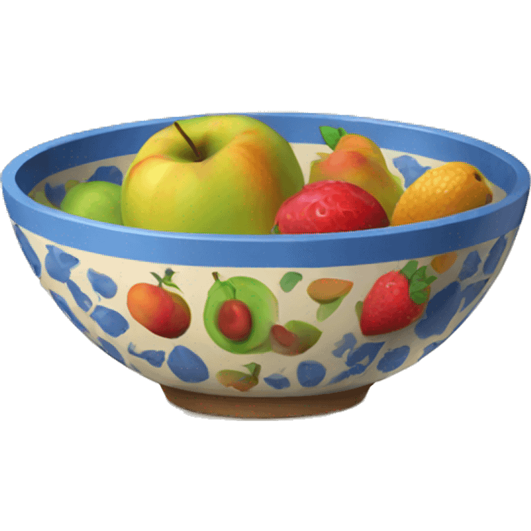 Bowl de fruta emoji