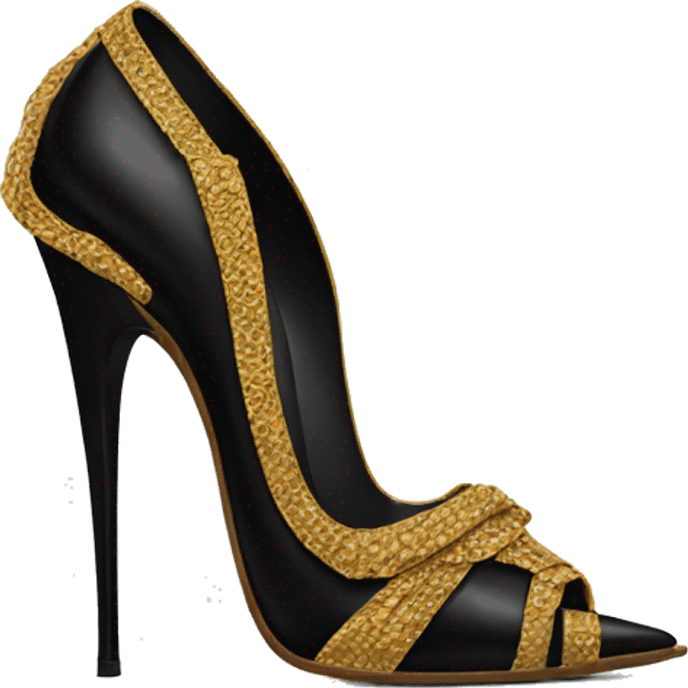 Ysl famous heels  emoji