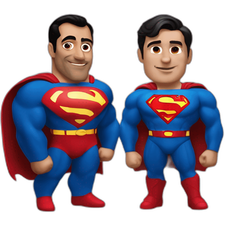 Salman Khan and superman emoji