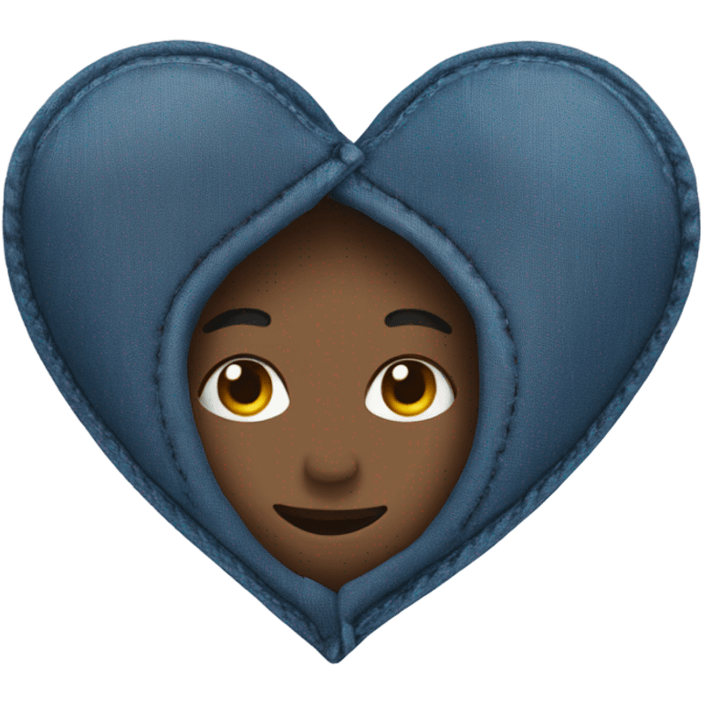 Jean heart  emoji