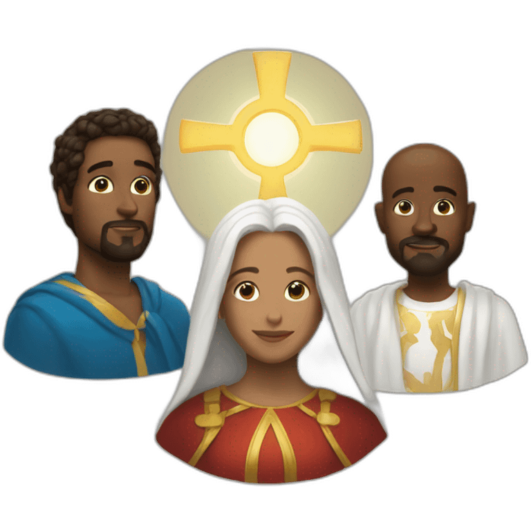 holy trinity emoji