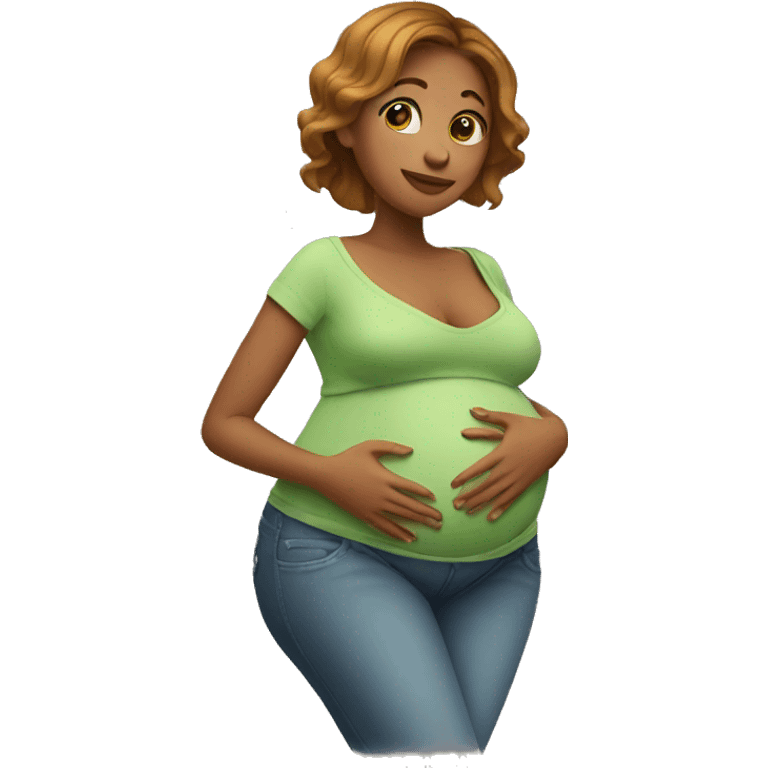 pregnant emoji