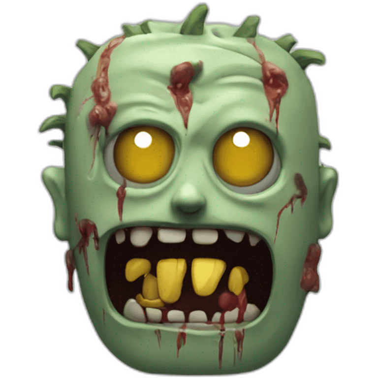 Tv 3D film zombie emoji