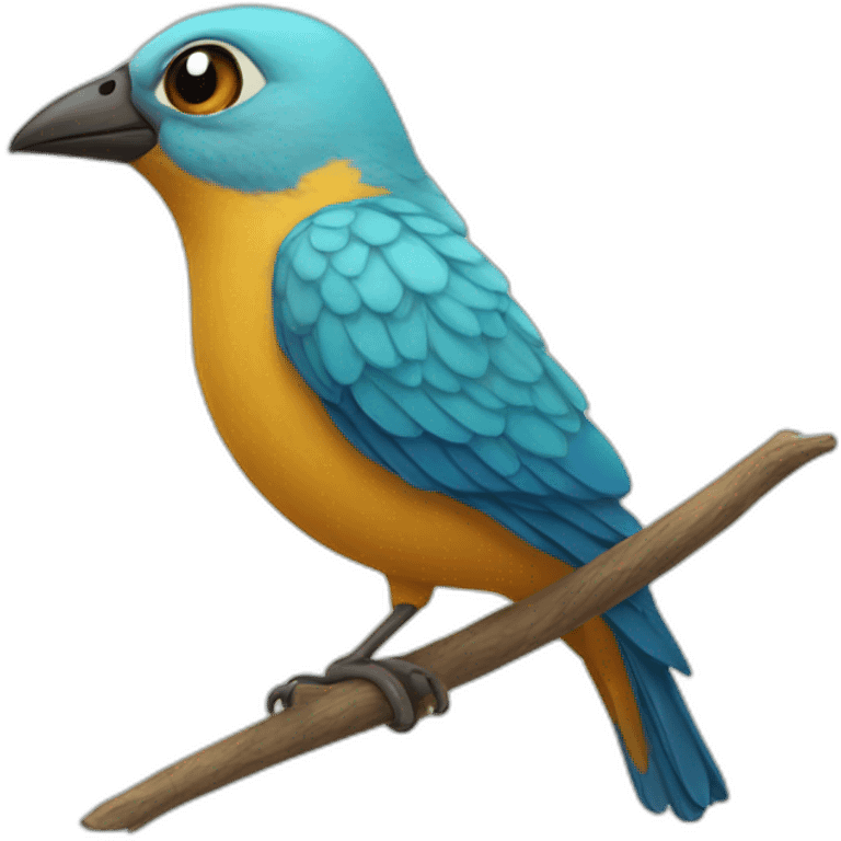 pajaro humano emoji