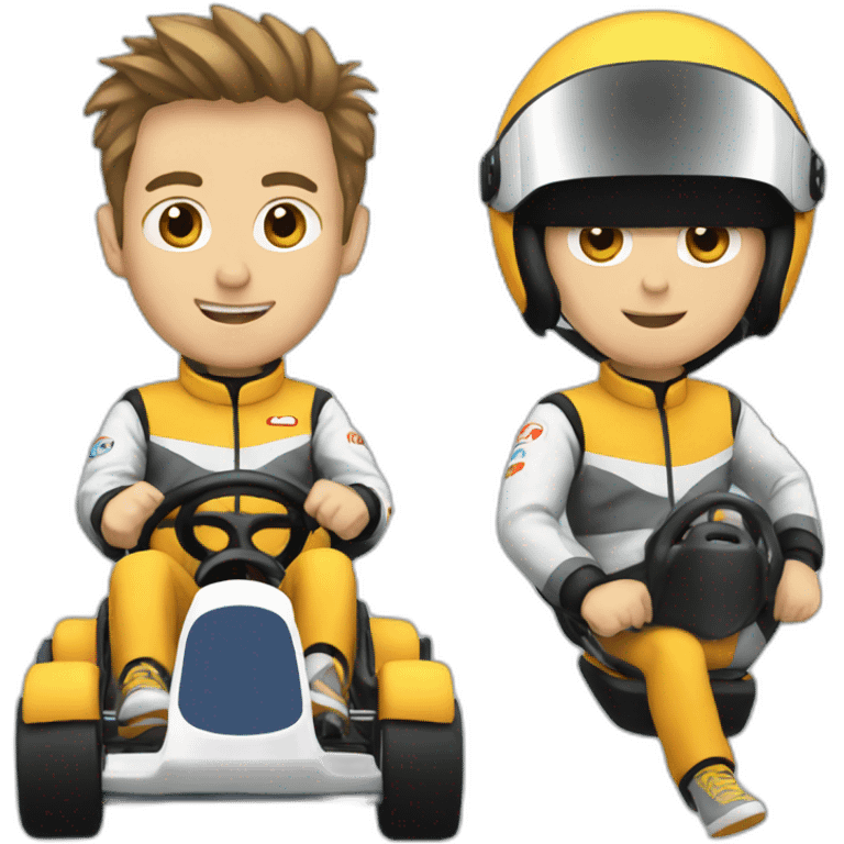 Karting emoji