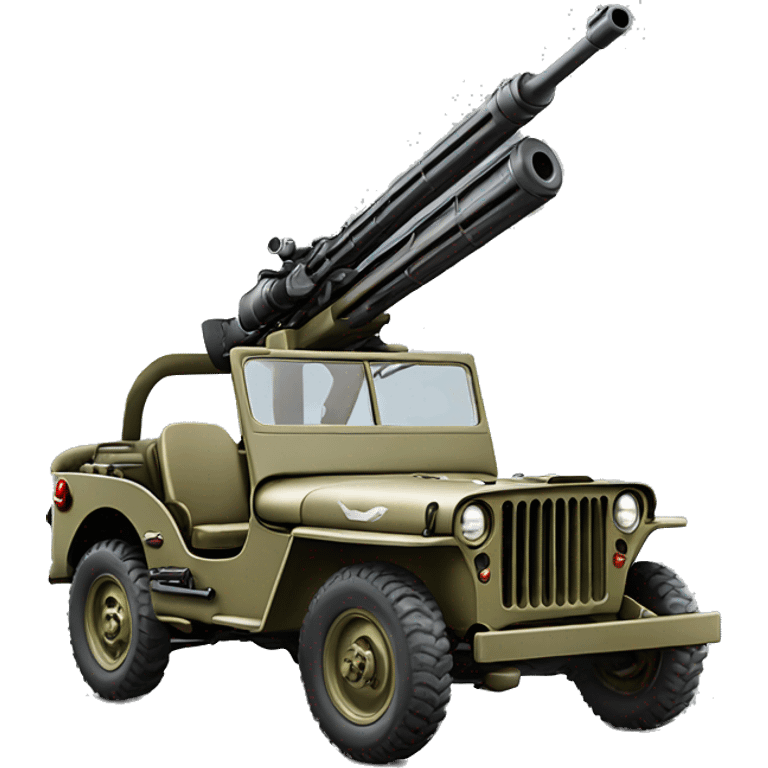 jeep willys machine gun emoji