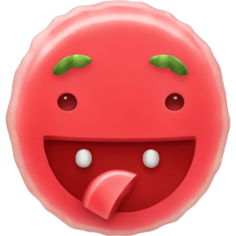 watermelon gummy emoji