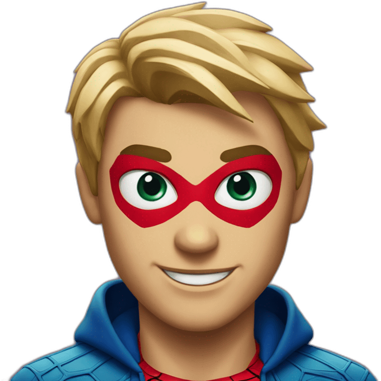 Spider-Man’s face emoji