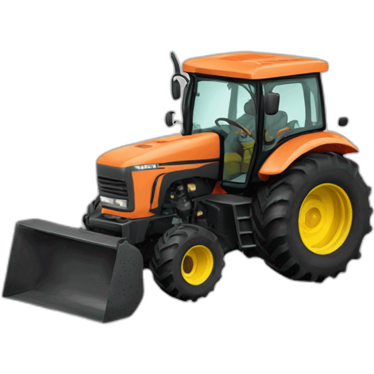 tracteur tondeuse emoji