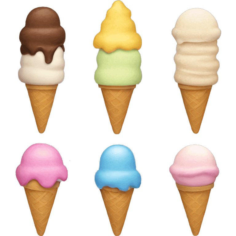 Ice creams  emoji