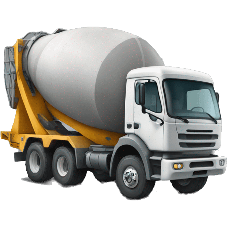 Concrete truck emoji