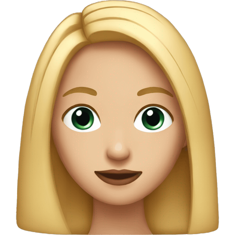 girl with straight hair formal emoji