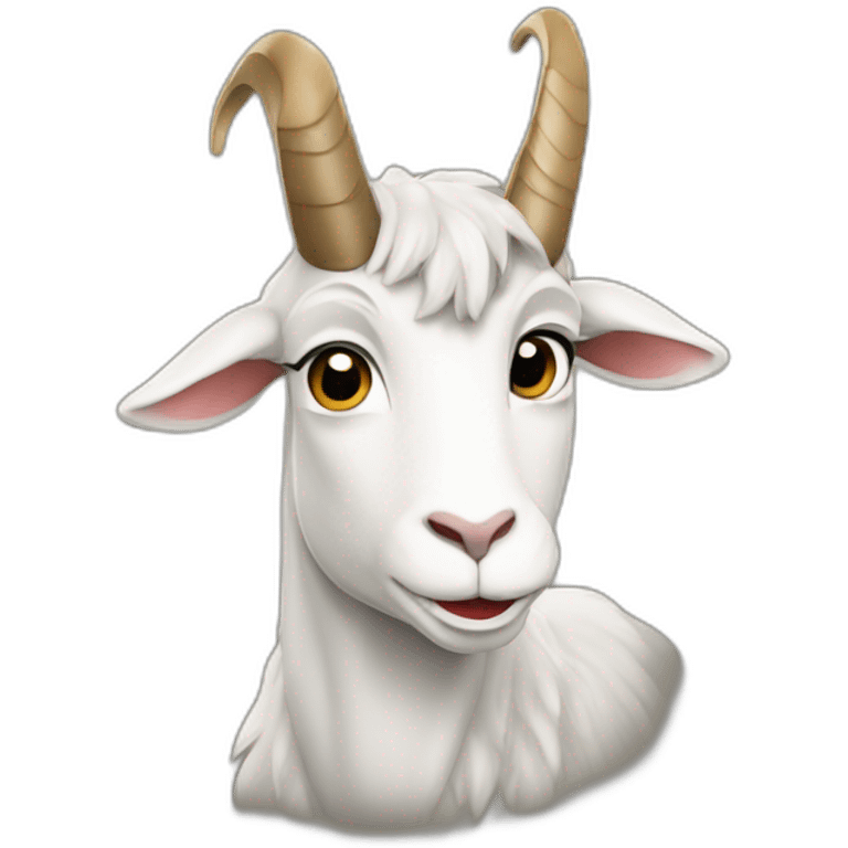 Cristiano Ronaldo le goat emoji