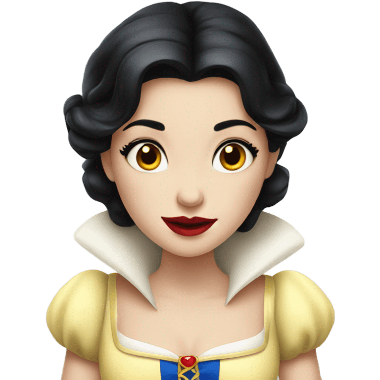 Beautiful Snow White emoji