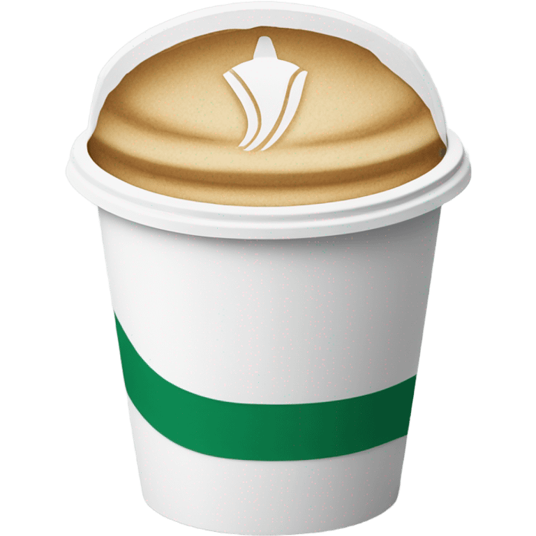 Starbucks cup emoji