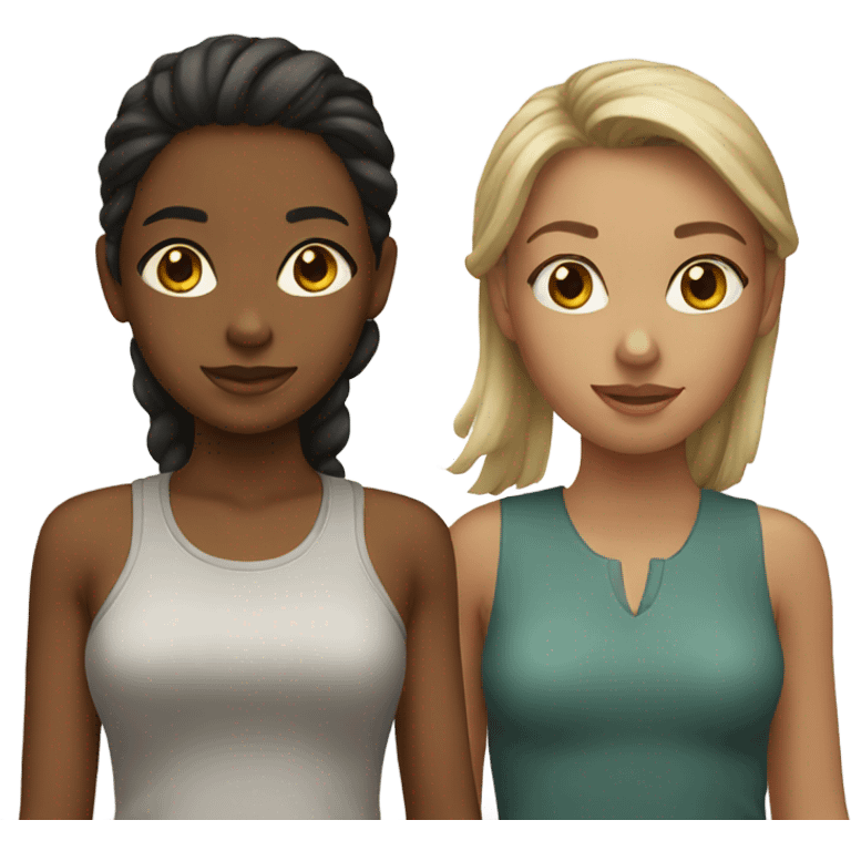 Two girls emoji