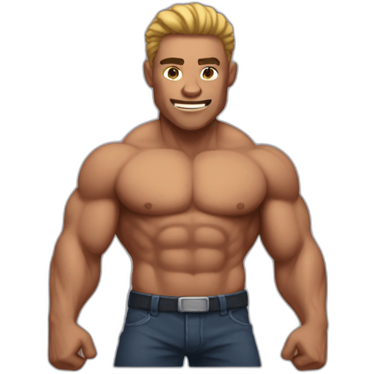 muscular avatar emoji