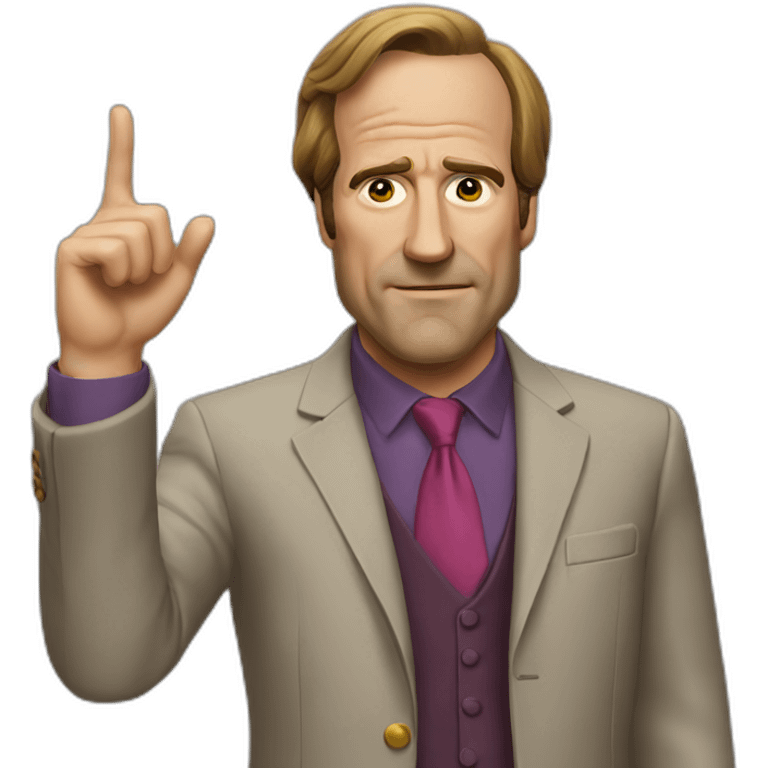 Saul goodman realistic emoji